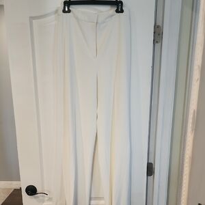 H&M Cream Wide Leg Women's Pants